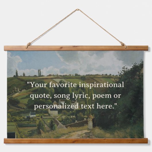 Aangepaste prijsopgave  hangend wandkleed (Voorkant)