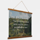 Aangepaste prijsopgave  hangend wandkleed (Gebogen)