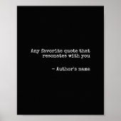 Aangepaste prijsopgave — Poster voor schrijfmachin (Voorkant)