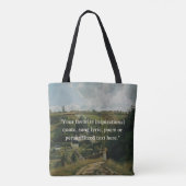 Aangepaste prijsopgave  tote bag (Achterkant)