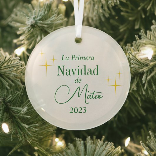 Aangepaste Primera Navidad Ornament (Insitu)