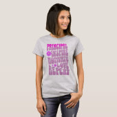 Aangepaste  Principal Inspire Motivate Love T-shirt (Voorkant volledig)