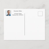 Aangepaste Print Briefkaarten voor Acteurs (Achterkant)