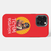 Aangepaste print Desi bruiloft Shaadi sfeer iPhone Hoesje (Achterkant horizontaal)