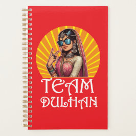 Aangepaste Print Desi Wedding Shaadi Vibes Planner