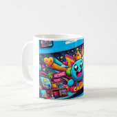 Aangepaste print-on-demand creaties: koffie Mok (Voorkant links)