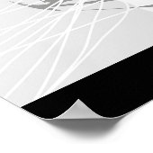 AANGEPASTE PRINT - TIGER-WIT/GRIJS (Hoek)