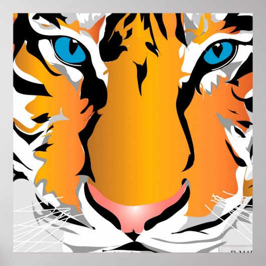 AANGEPASTE PRINT - TIJGER-SINAASAPPEL (Voorkant)