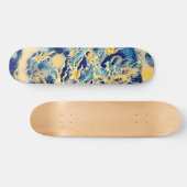 Aangepaste printkaart voor antieke dragon Scroll E Skateboard (Horizontaal)
