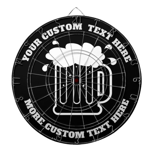 Aangepaste printplaat voor café, café, bar of man dartbord (Voorkant)