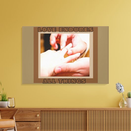 aangepaste prints voor bruiloft met canvas (Insitu (Woonkamer))