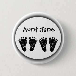 Aangepaste Prints voor voettekst Ronde Button 5,7 Cm