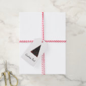 Aangepaste product en tekst Sjabloon Cadeaulabel (Met Touw)