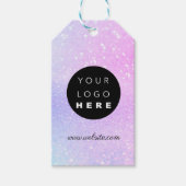 Aangepaste productbeschrijving Logo van bedrijf -  Cadeaulabel (Voorkant)