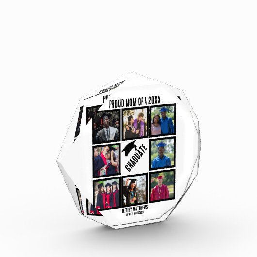 Aangepaste proefmoeder van jaar Afstuderen fotocol Fotoblokken (Links)