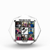 Aangepaste proefmoeder van jaar Afstuderen fotocol Fotoblokken (Voorkant)