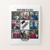Aangepaste proefmoeder van jaar Afstuderen fotocol Legpuzzel (Verticaal)