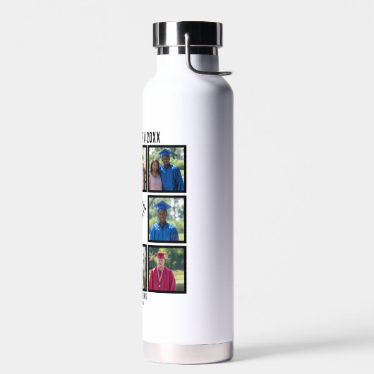 Aangepaste proefmoeder van jaar Afstuderen fotocol Waterfles (Links)