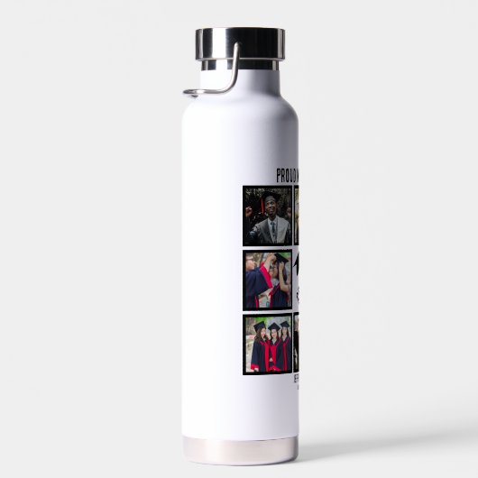 Aangepaste proefmoeder van jaar Afstuderen fotocol Waterfles (Rechts)