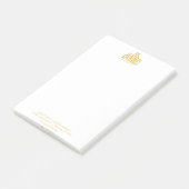 Aangepaste professionele 4" x 6" Post-it® notities Notes (Schuin)