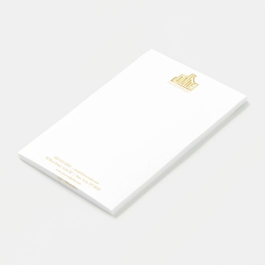 Aangepaste professionele 4" x 6" Post-it® notities Notes (Schuin)