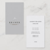 Aangepaste professionele consulting visitekaartje (Voorkant / Achterkant)