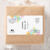 Aangepaste professionele druppelaar fles productla etiket (Insitu)