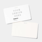 Aangepaste professionele ID-badge Badge (Voor- en achterkant)