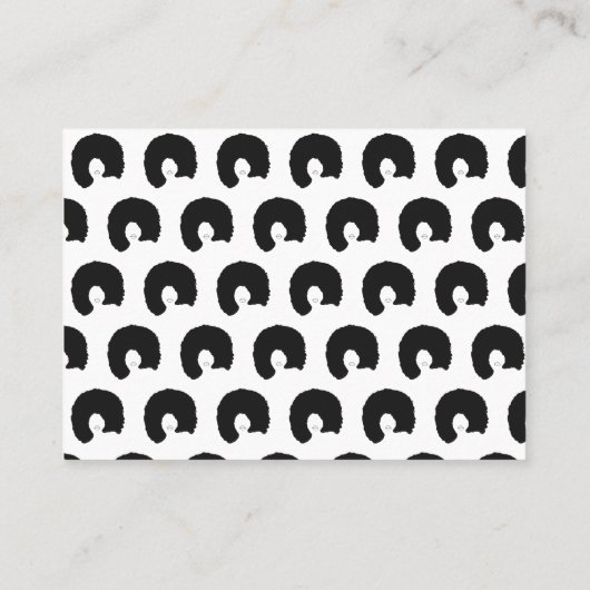 Aangepaste professionele kaart visitekaartje (Achterkant)