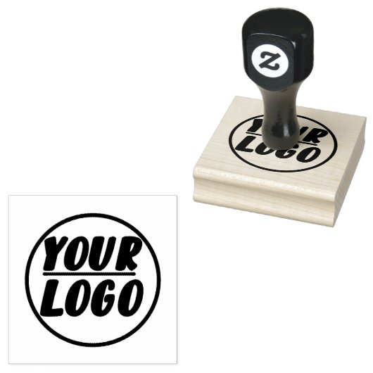 Aangepaste professionele Logo voor bedrijven Rubberstempel (Gestempeld)