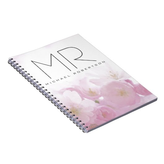 Aangepaste professionele miniatuur van Monogram Notitieboek (Rechterzijde)