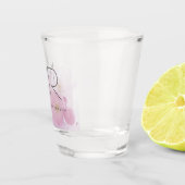 Aangepaste professionele miniatuur van Monogram Shot Glas (Rechts)
