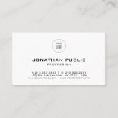 Aangepaste professionele moderne, elegante Sjabloo Visitekaartje (Voorkant)