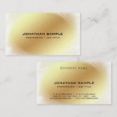 Aangepaste Professionele Moderne Elegante Sjabloon Visitekaartje (Voorkant / Achterkant)