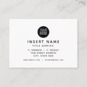 Aangepaste professionele moderne Logo hier Visitekaartje (Voorkant)