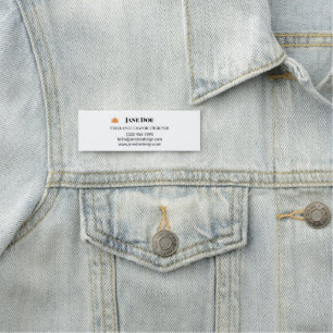 Aangepaste professionele of persoonlijke contact K Naamplaatje