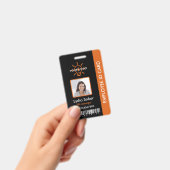 Aangepaste professionele personeelskaart met foto  badge (Handheld)