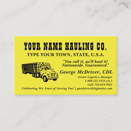 Aangepaste professionele QR code Visitekaartje (Voorkant)