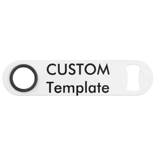 Aangepaste professionele roestvrij stalen flesopen speed flessenopener (Voorkant (Horizontaal))