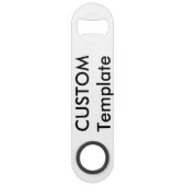 Aangepaste professionele roestvrij stalen flesopen speed flessenopener (Voorkant)