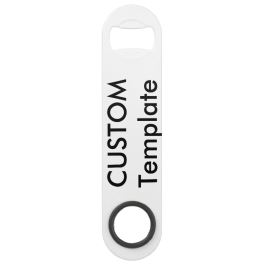 Aangepaste professionele roestvrij stalen flesopen speed flessenopener (Voorkant)