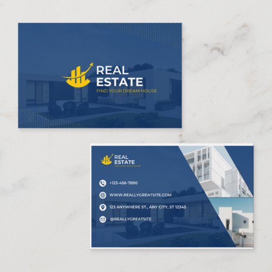 "Aangepaste professionele Visitekaartjes" Visitekaartje (Voorkant / Achterkant)