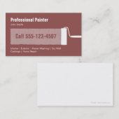 Aangepaste professionele vormgever visitekaartje (Voorkant / Achterkant)