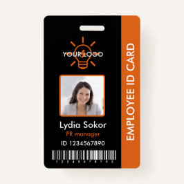 Aangepaste professionele werknemer ID-badge met fo Badge