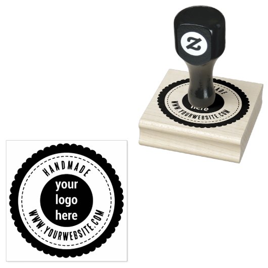 Aangepaste professionele zakelijke Logo rustieke h Rubberstempel (Gestempeld)
