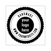 Aangepaste professionele zakelijke Logo rustieke h Rubberstempel (Afrduk)