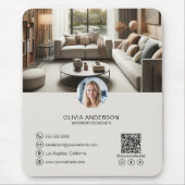 Aangepaste professionele zaken muismat (Voorkant)