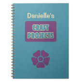 Aangepaste projecten voor vaartuigen notitieboek (Voorkant)