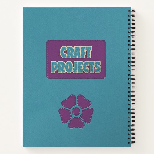 Aangepaste projecten voor vaartuigen notitieboek (Achterkant)