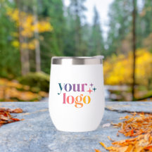 Aangepaste Promo Zakelijk Logo Wijn Tumbler